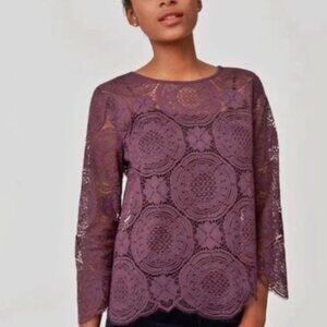 LOFT Lace Blouse with matching camisole